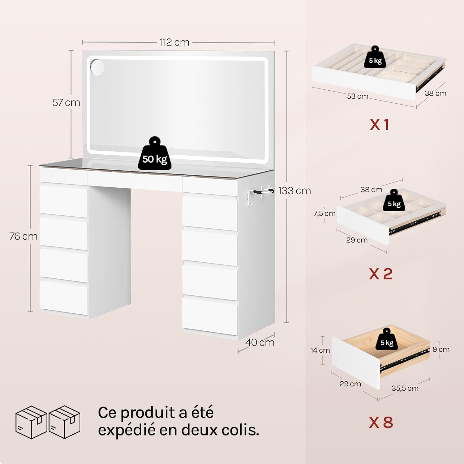 La coiffeuse dont vous aviez toujours rêvez